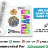 Sublimation Gang Roll