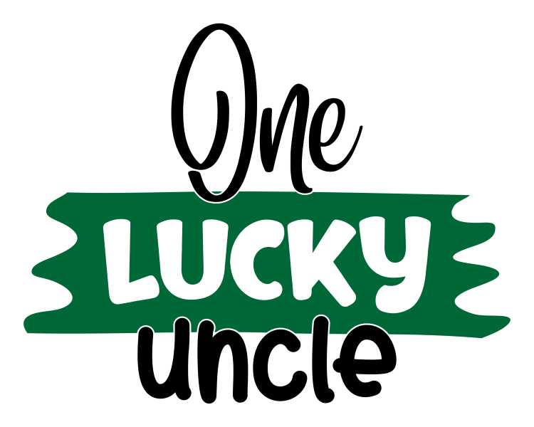One Lucky Uncle - DTF TRANSFER
