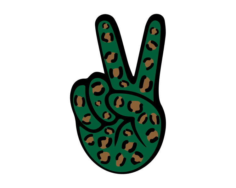 Peace Sign - DTF TRANSFER