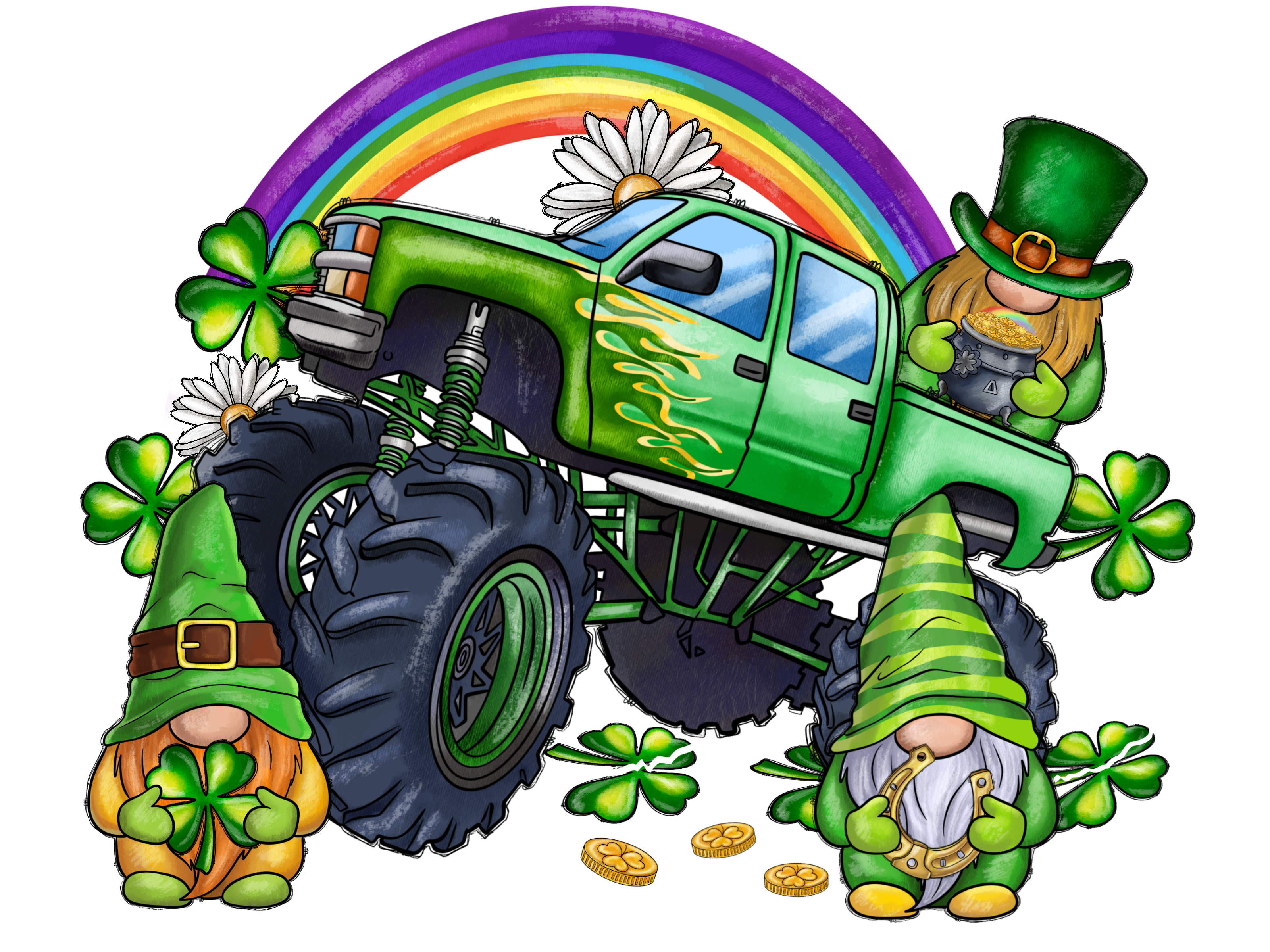 MonsterTruckSt.PatricksDay