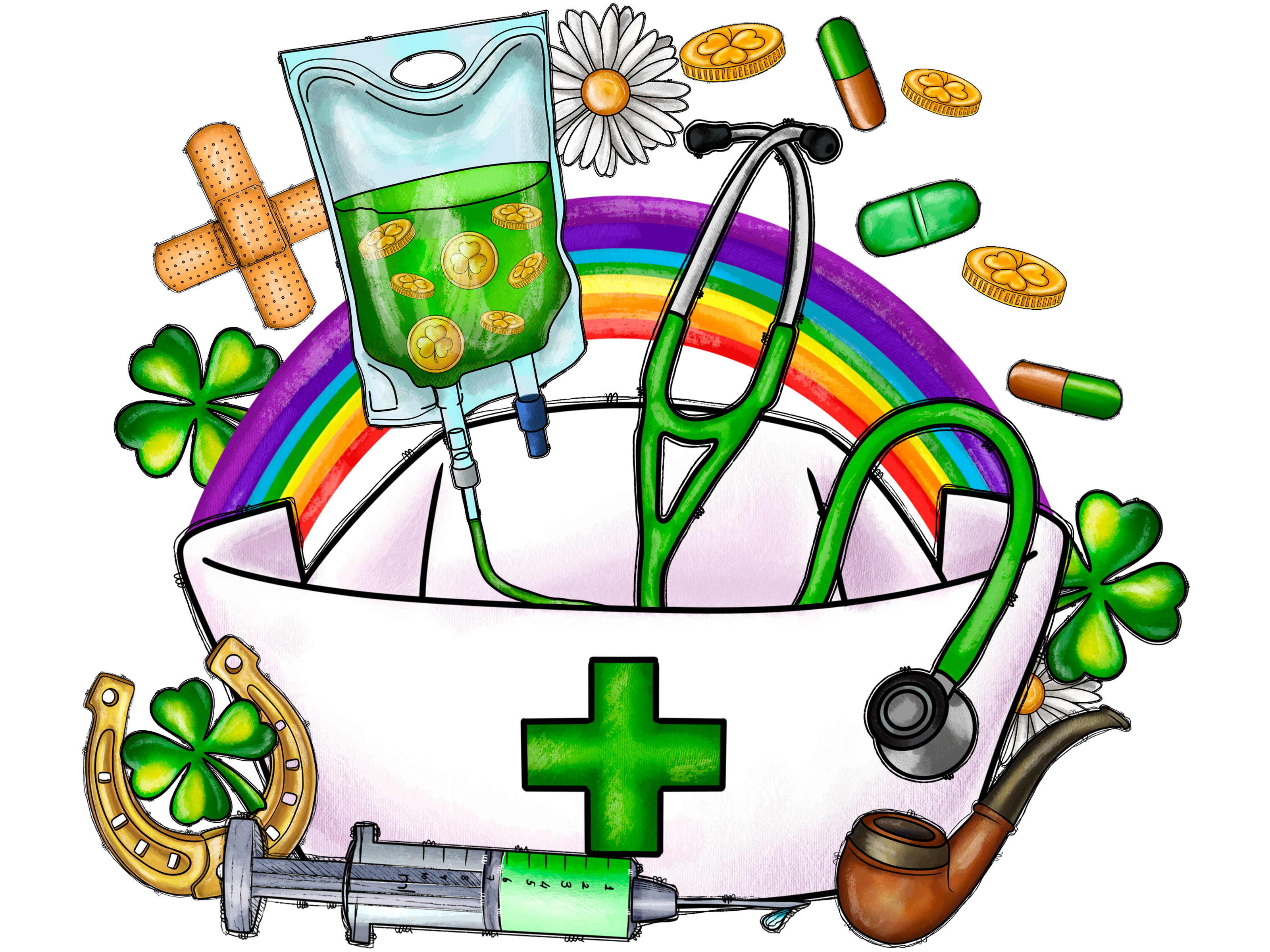NurseHatSt.PatricksDay
