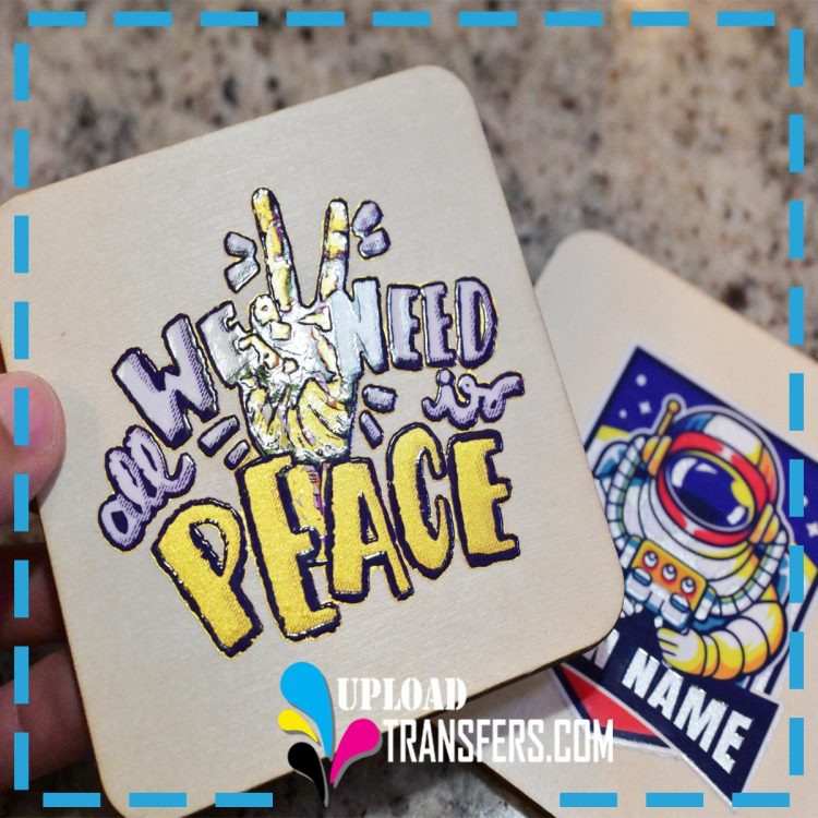 Metallic Gold UV DTF Transfers - Image 4