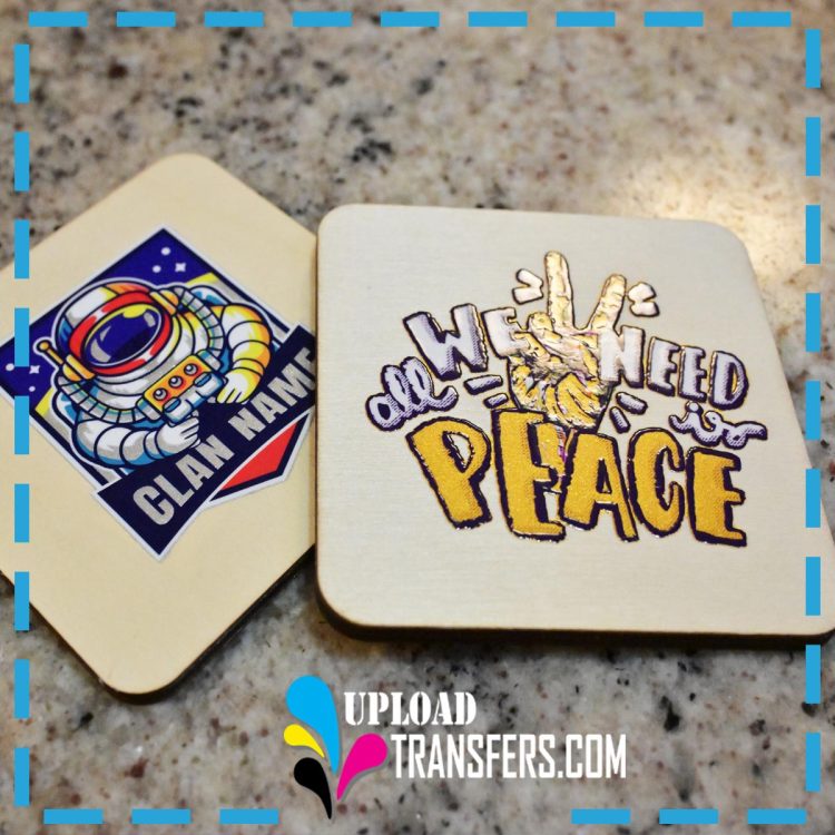 Metallic Gold UV DTF Transfers - Image 5